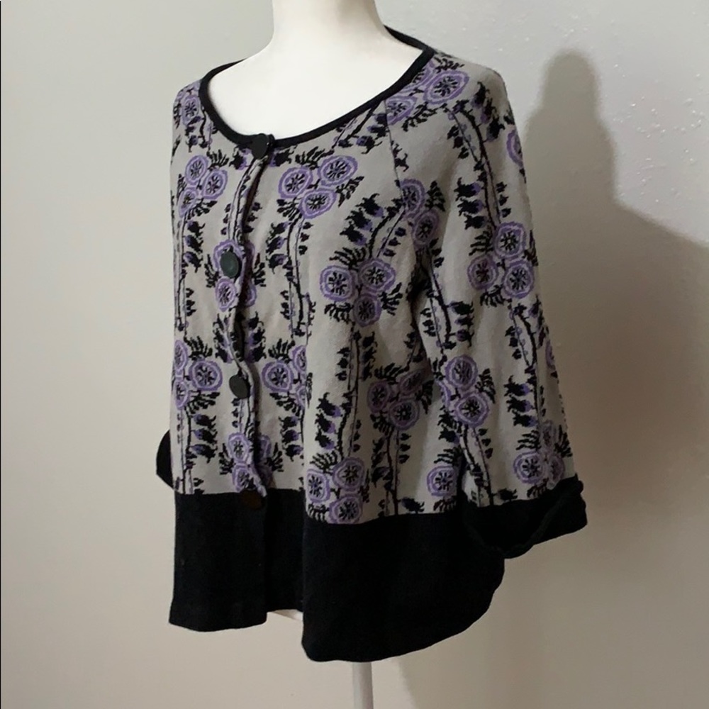 Pine Needles cotton cardigan